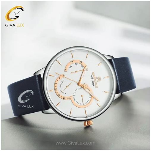 ساعت مچی اورجینال ناوی فورس سه موتوره فول تایم مدل NF3011M 3011 (5).jpg